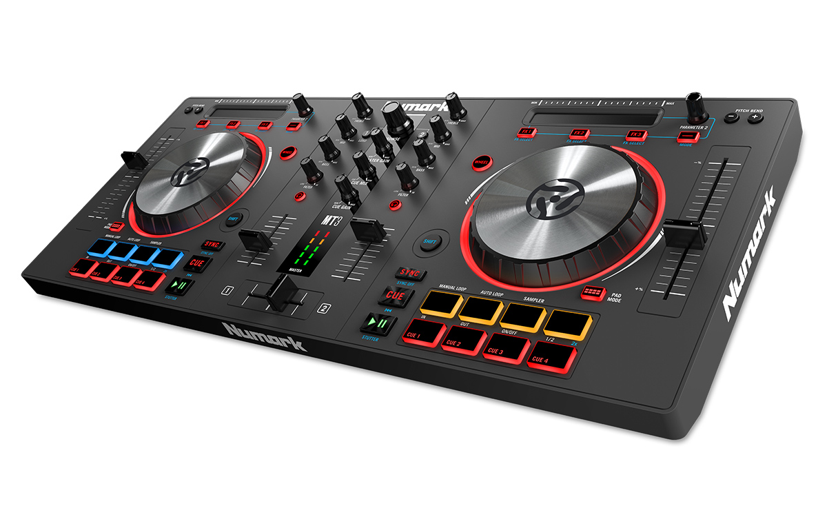 Mixtrack 3 All In One Controller Solution For Virtual Dj Numark
