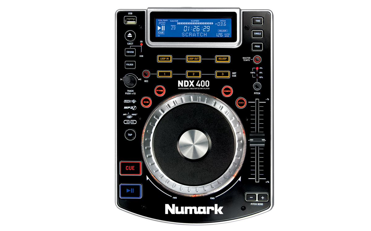 Ndx400 Touch Sensitive Mp3 Cd Usb Player Numark