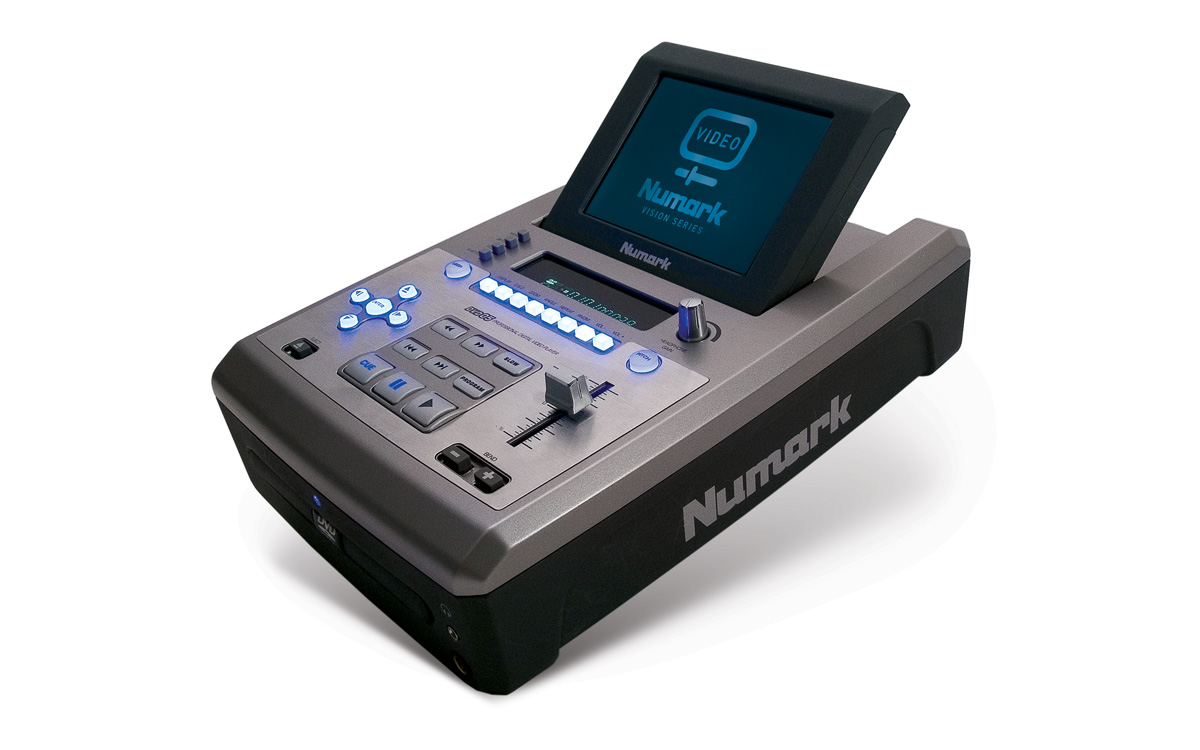 Vj01 Professional Dvd Cd Mp3 Player Numark