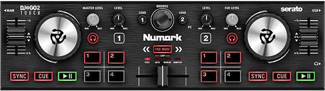 DJ2GO2 Touch | Numark DJ2GO2 Touch | Numark