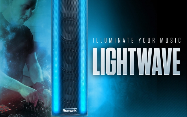 Numark lightwave hot sale speakers